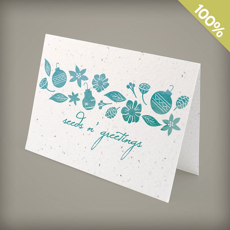 Seeds n' Greetings Business Holiday Cards