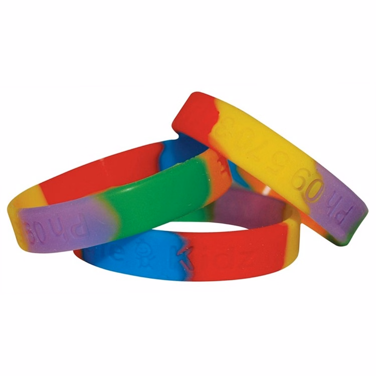 Vibra Colour Silicone Wrist Band