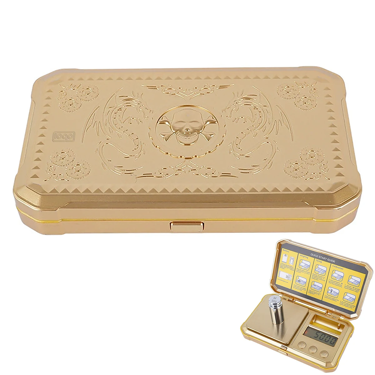 Mini Stainless Steel Portable Kitchen & Jewelry Scale 1