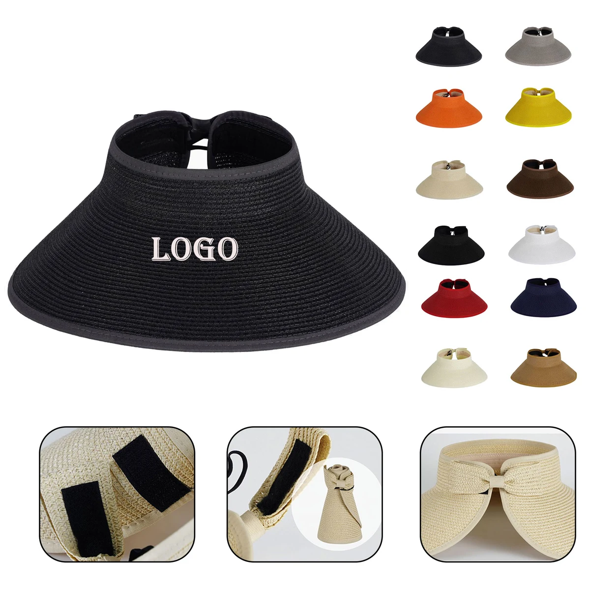 Wide Brim Collapsible Women's Sun Hat 1