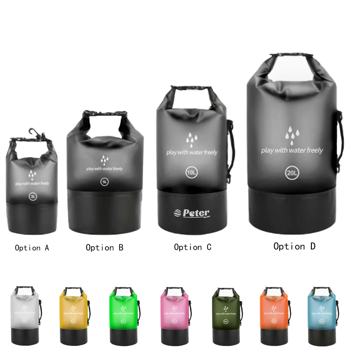 20L PVC Waterproof Dry Bag 1