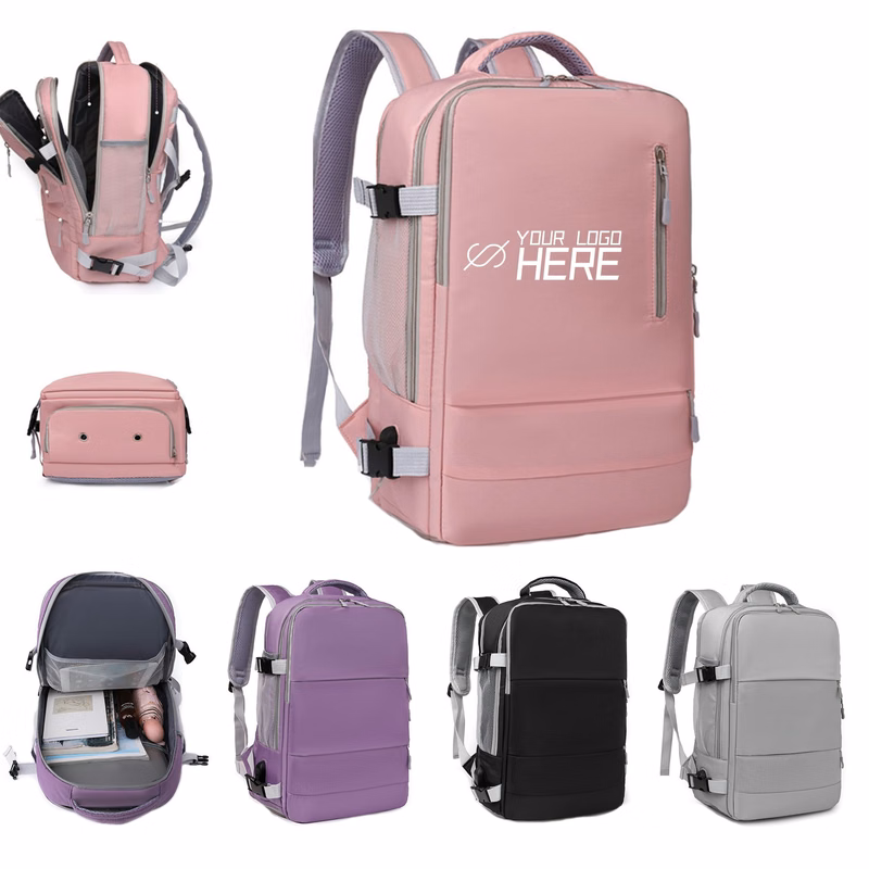 Carry On Backpack with USB Charging Port