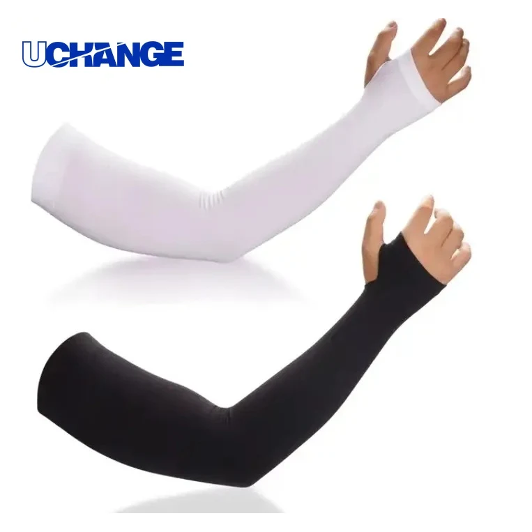UV Protection Long Cooling Arm Sleeve Sun Sleeve for Outdoor Work & Sports 1