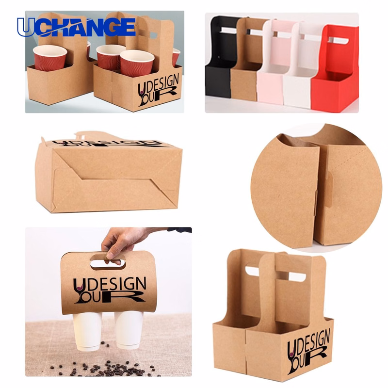 Paper Cup Holder for Hot and Cold Drinks