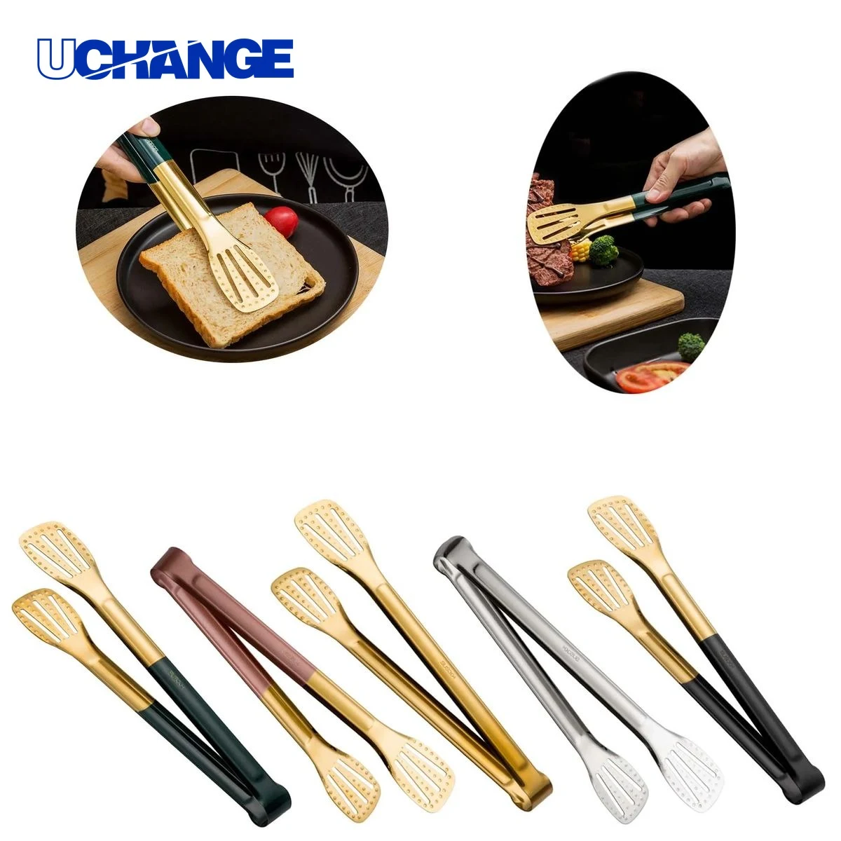 Stainless Steel Barbecue Food Tong Tool for Grilling 1