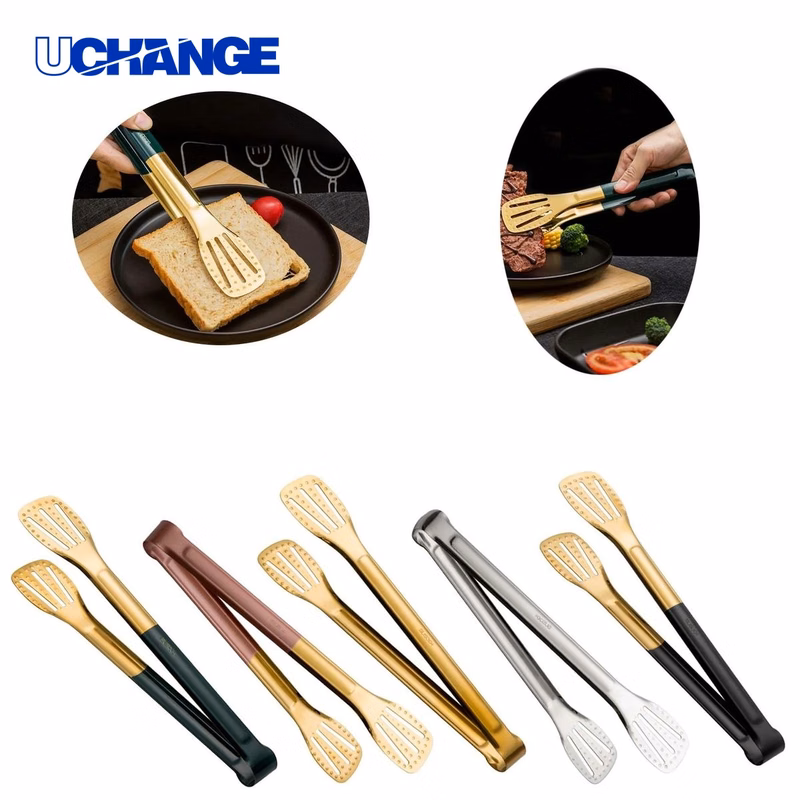 Stainless Steel Barbecue Food Tong Tool for Grilling