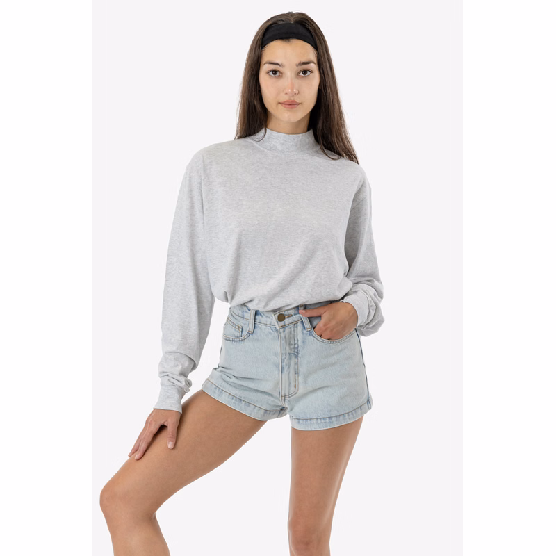 18/1 L/S OVERSIZED MOCK