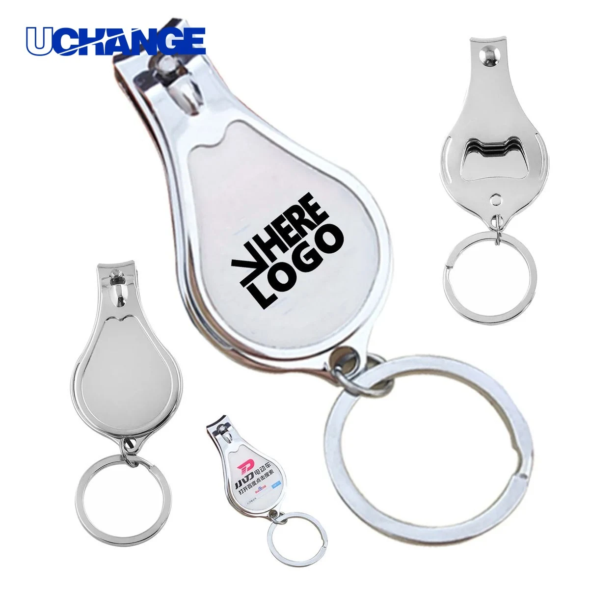 Nail Clipper Bottle Opener Keychain Tool 1