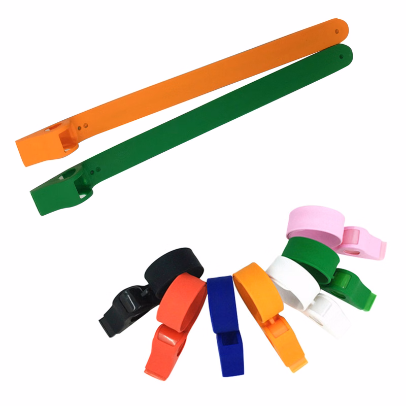 Silicone Slap Bracelet Whistle