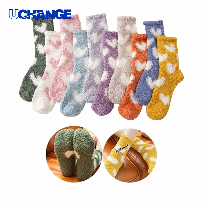 Coral Velvet Socks for Daily Use