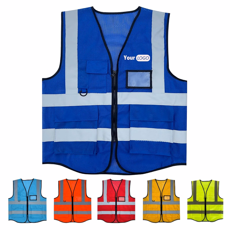Spandex Construction Vest Reflective