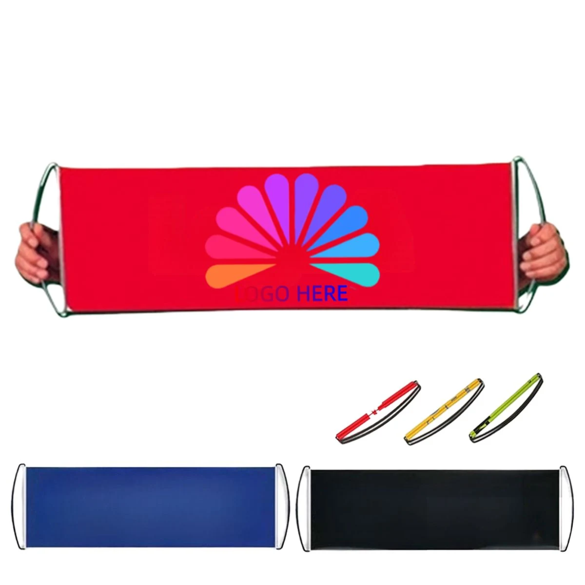 Retractable Roller Hand Banner 1
