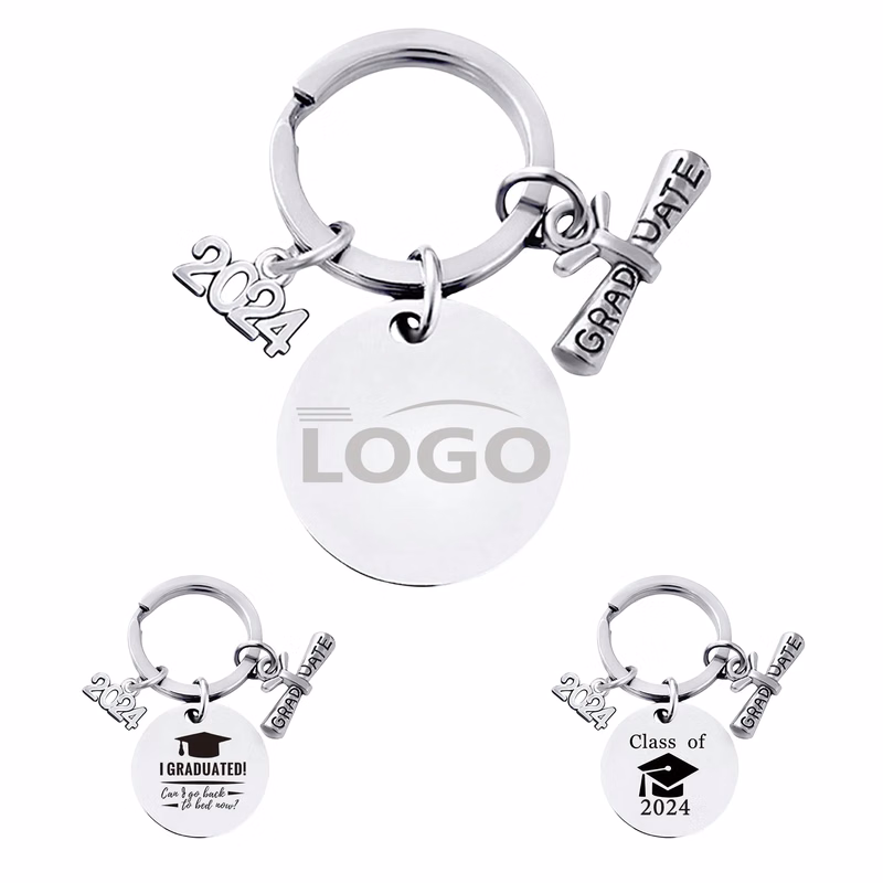 Titanium Steel Keychain MOQ 20PCS