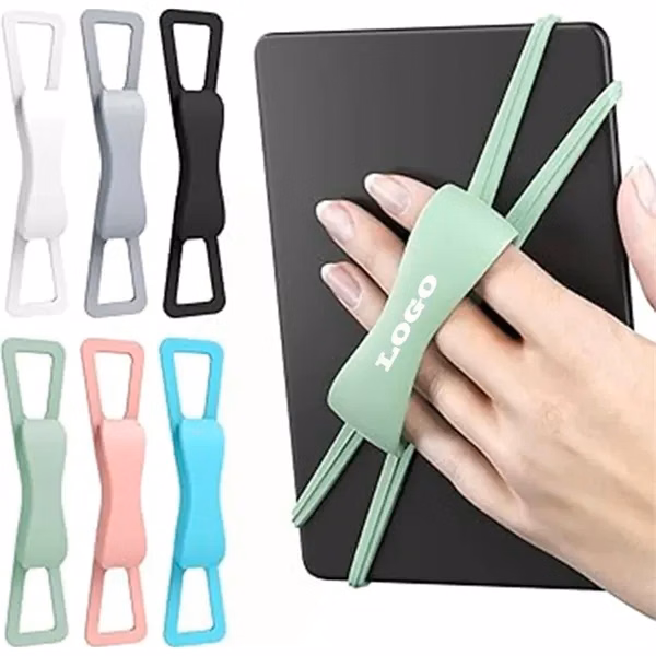 Ergonomic Silicone Hand Strap Holder For Reading In Bed