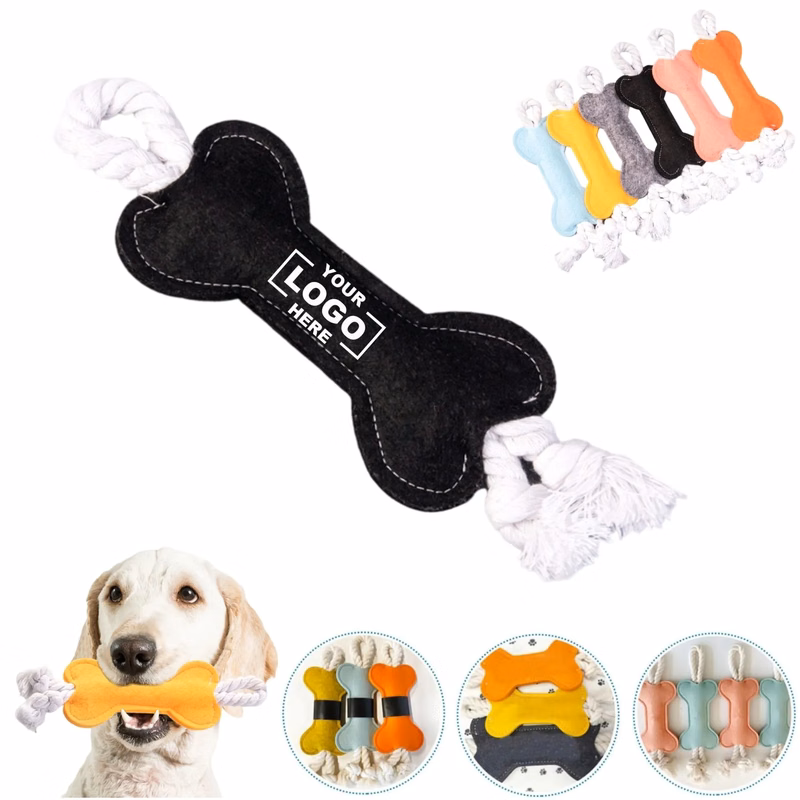 Dog Bite Resistant Cotton Rope Teething Toy