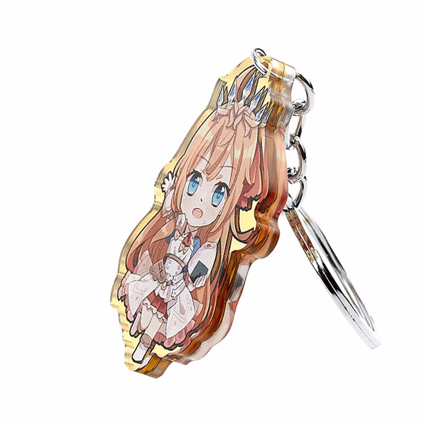 Custom Printed Acrylic Charms Keychain