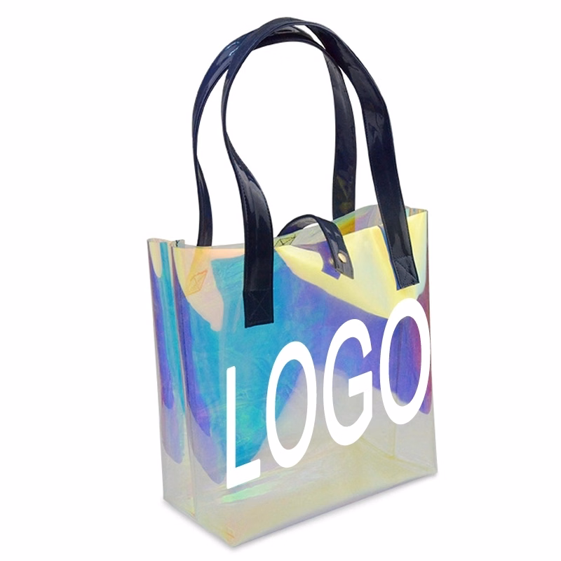 TPU Outdoor Shopping Waterproof Tote Handbag & Shoulder Bag