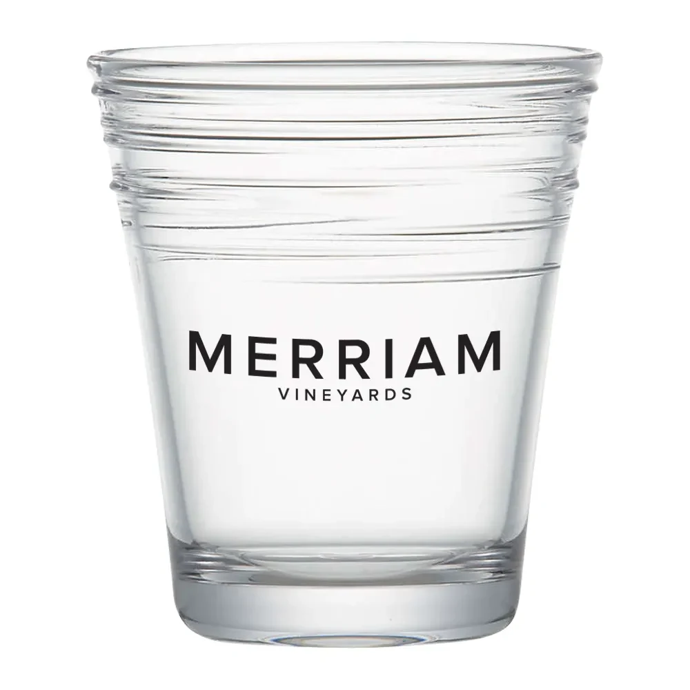 14oz. Acrylic Swirl Double Old-Fashioned Glass 1