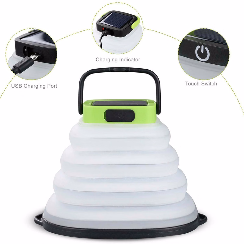 Mountaineering Solar Powered Camping Lamp
