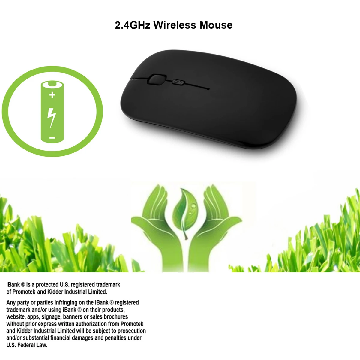 iBank ® 2.4GHz Rechargeable Wireless Mouse 1