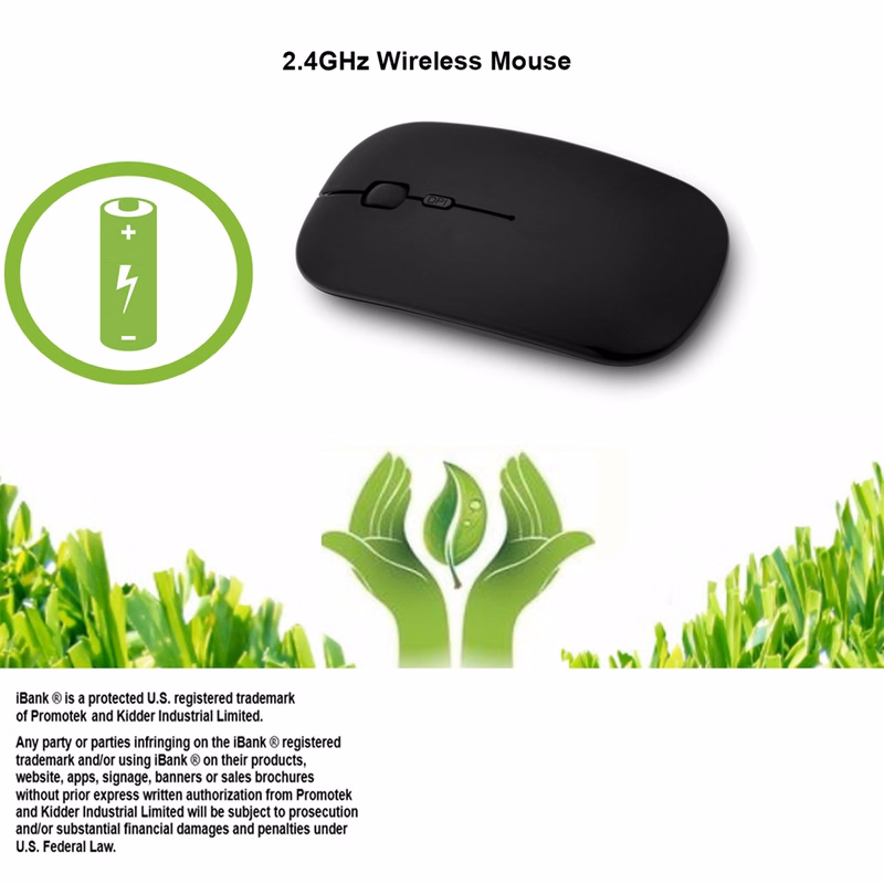 iBank ® 2.4GHz Rechargeable Wireless Mouse