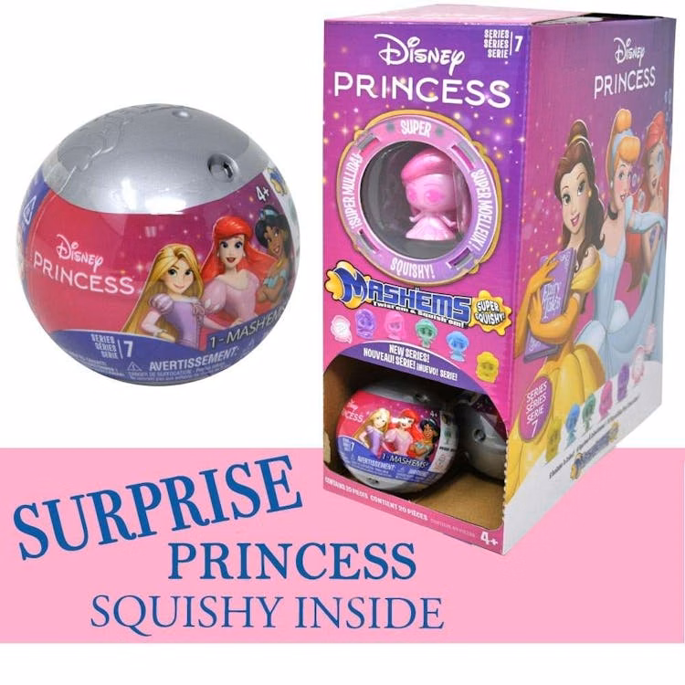 Mash'ems Disney Princess Squishy Figures