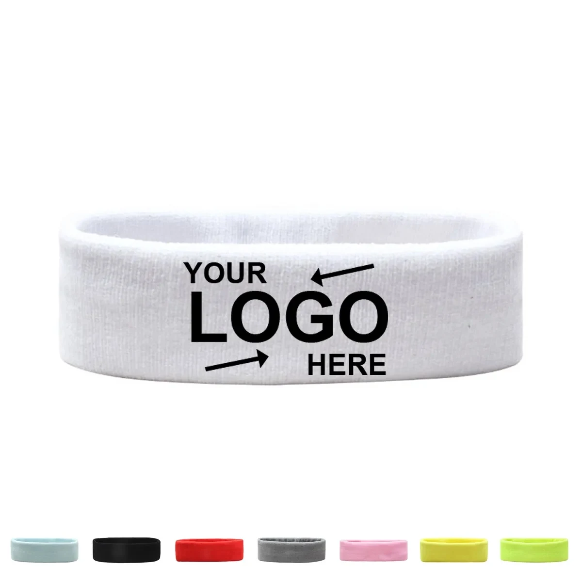 Sports Sweat Headband Solid Color 1