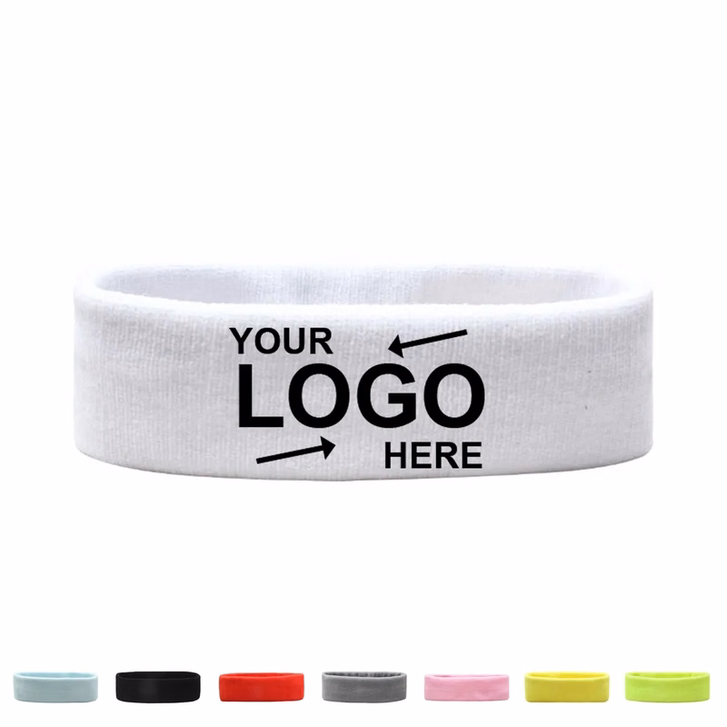 Sports Sweat Headband Solid Color