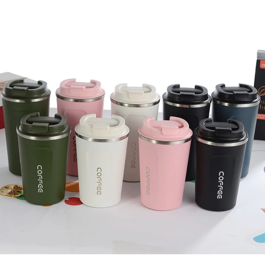 Stainless Steel Portable Coffee & Water Thermos Bottle 1