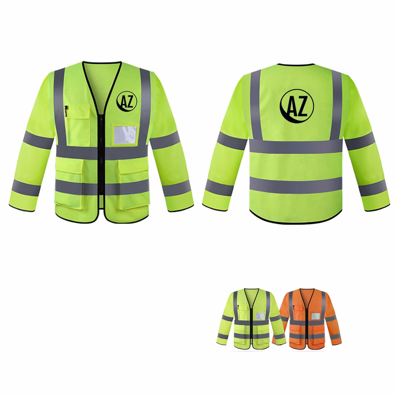 High Visibility Breathable Workwear Safety Jacket