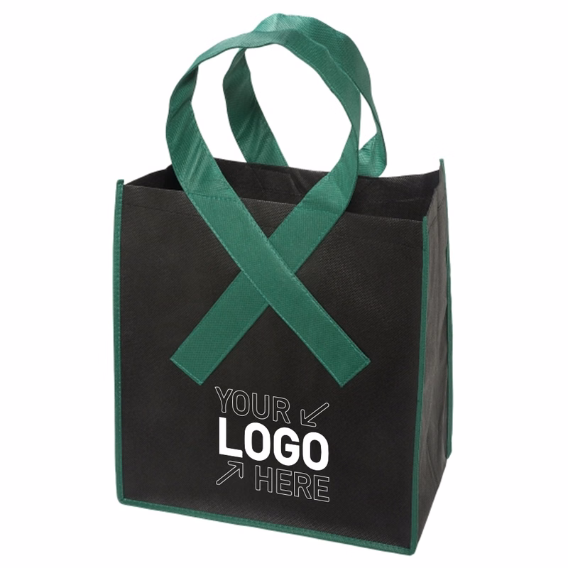 Ribbon Grocery Tote Bags