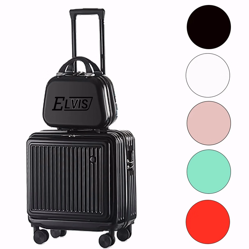 18 in Front Opening Trolley Suitcase