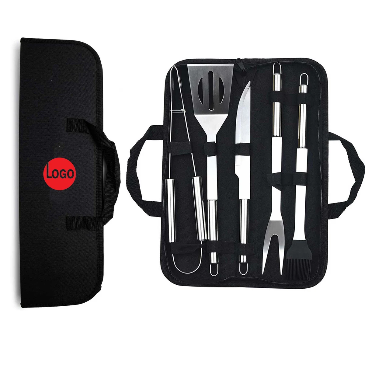 Stainless Steel Barbeque Grilling Tool Set 1