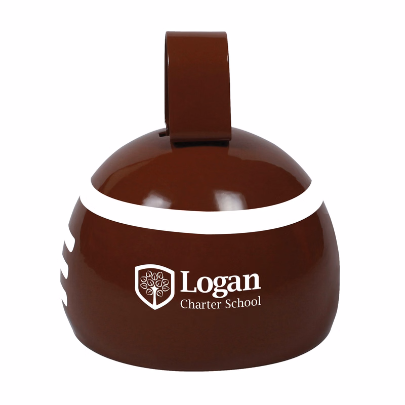 Football Shape Cow Bell