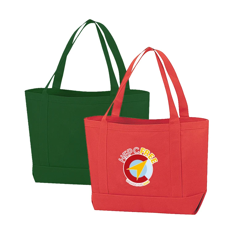 13 oz. Color Cotton Canvas Tote Bag 1