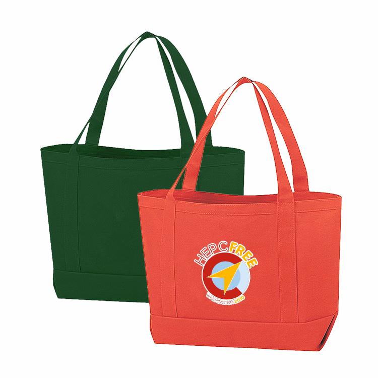 13 oz. Color Cotton Canvas Tote Bag