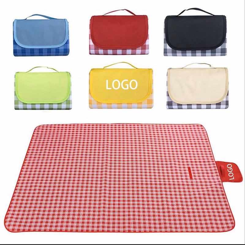 Rush Service MOQ 50 Collapsible Big size Picnic Blanket