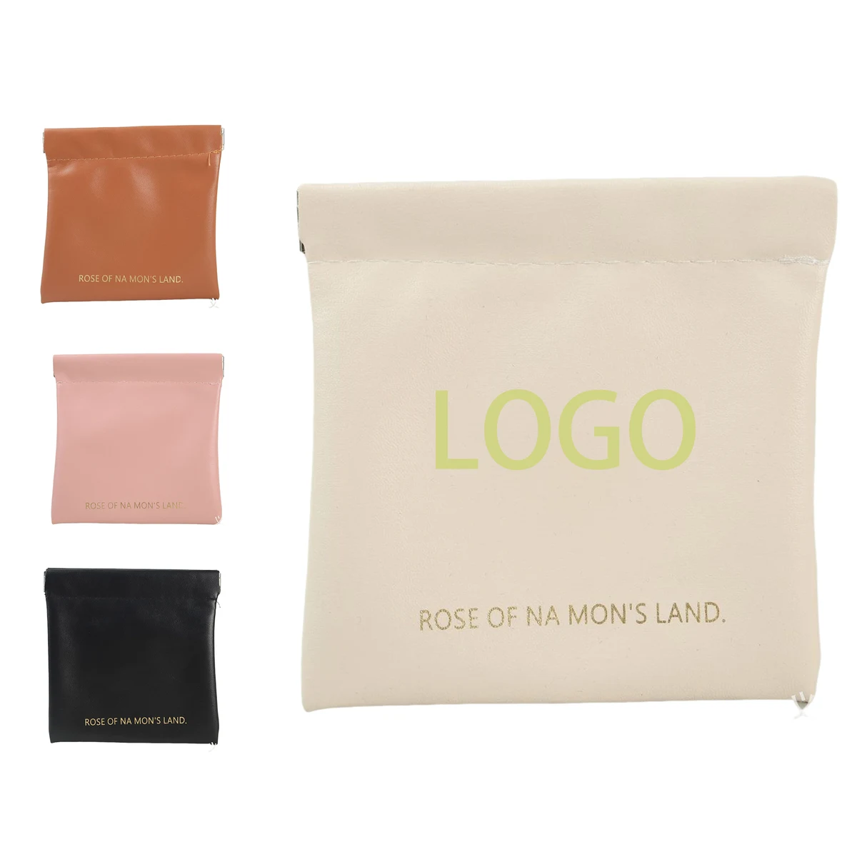 Storage Bag for Earphones and Change with Automatic Closure 1