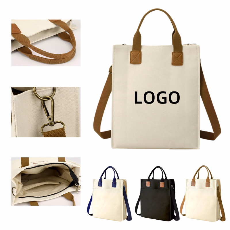 Single-Shoulder Canvas Bag.