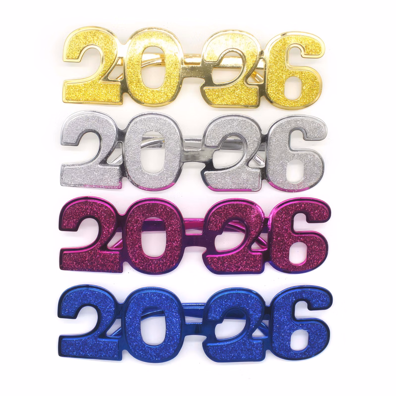 2026 Cutout New Year Party Glasses