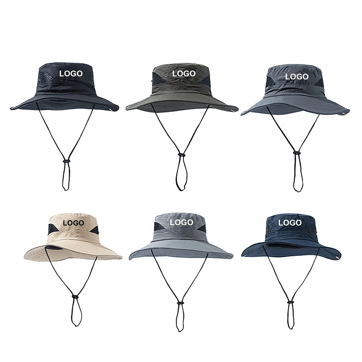 Mesh Sides Bucket Fishing Hat 1
