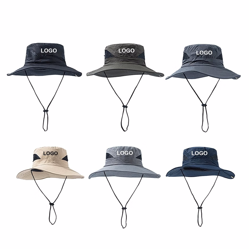 Mesh Sides Bucket Fishing Hat
