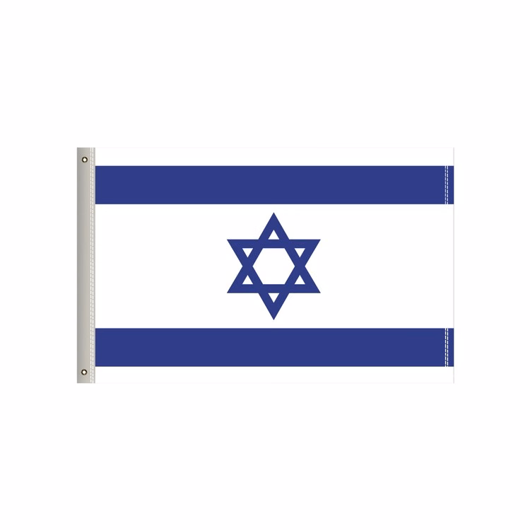 National Flag, Israel, Single-Sided - 36"W x 24"H