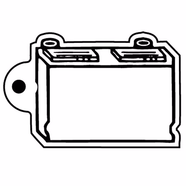 Battery 3 Key Tag (Spot Color)
