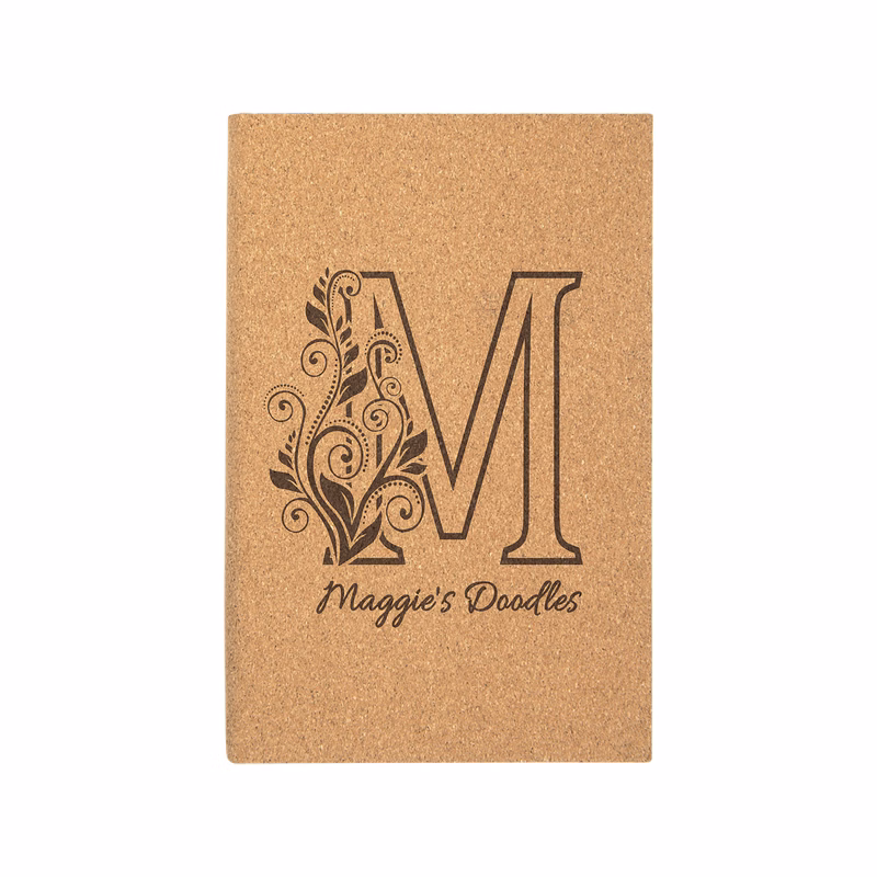 5" x 8" Agglomerated Cork Sketch Book