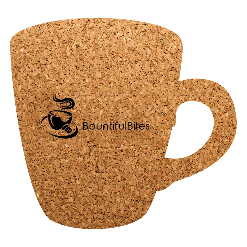 Coffee Cup Cork Coaster 1