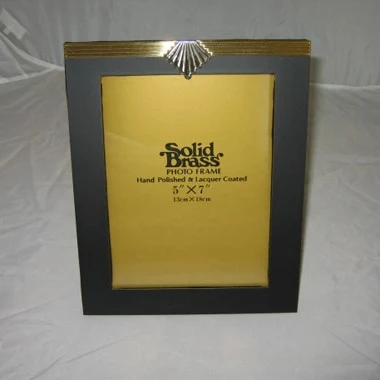 5" X 7"MATTE BLACK PHOTO FRAME 1
