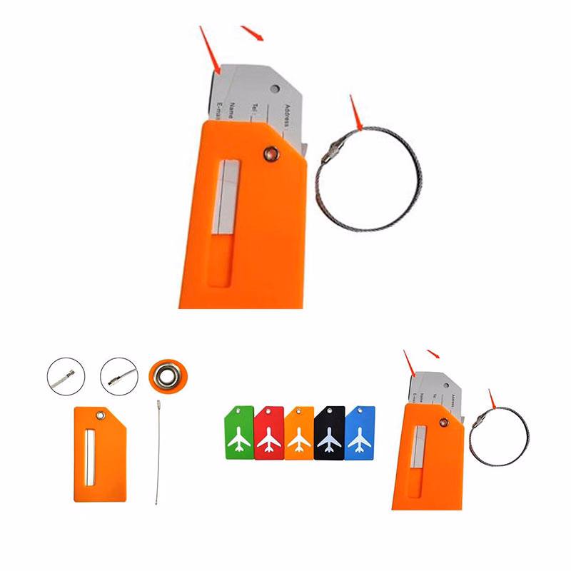 PVC Card Type Luggage Bag Tag