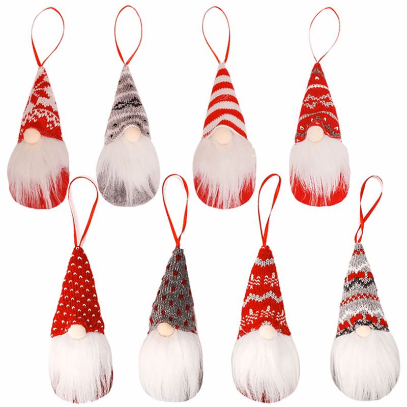 Gnome Christmas Ornaments