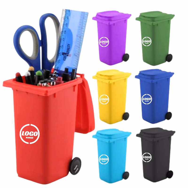 Mini Curbside Garbage Bin Pen Holder